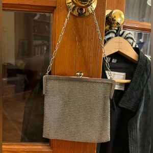 Sterling Silver Mesh Purse